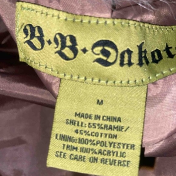 BB DAKOTA JACKET SIZE M - Picture 6 of 8